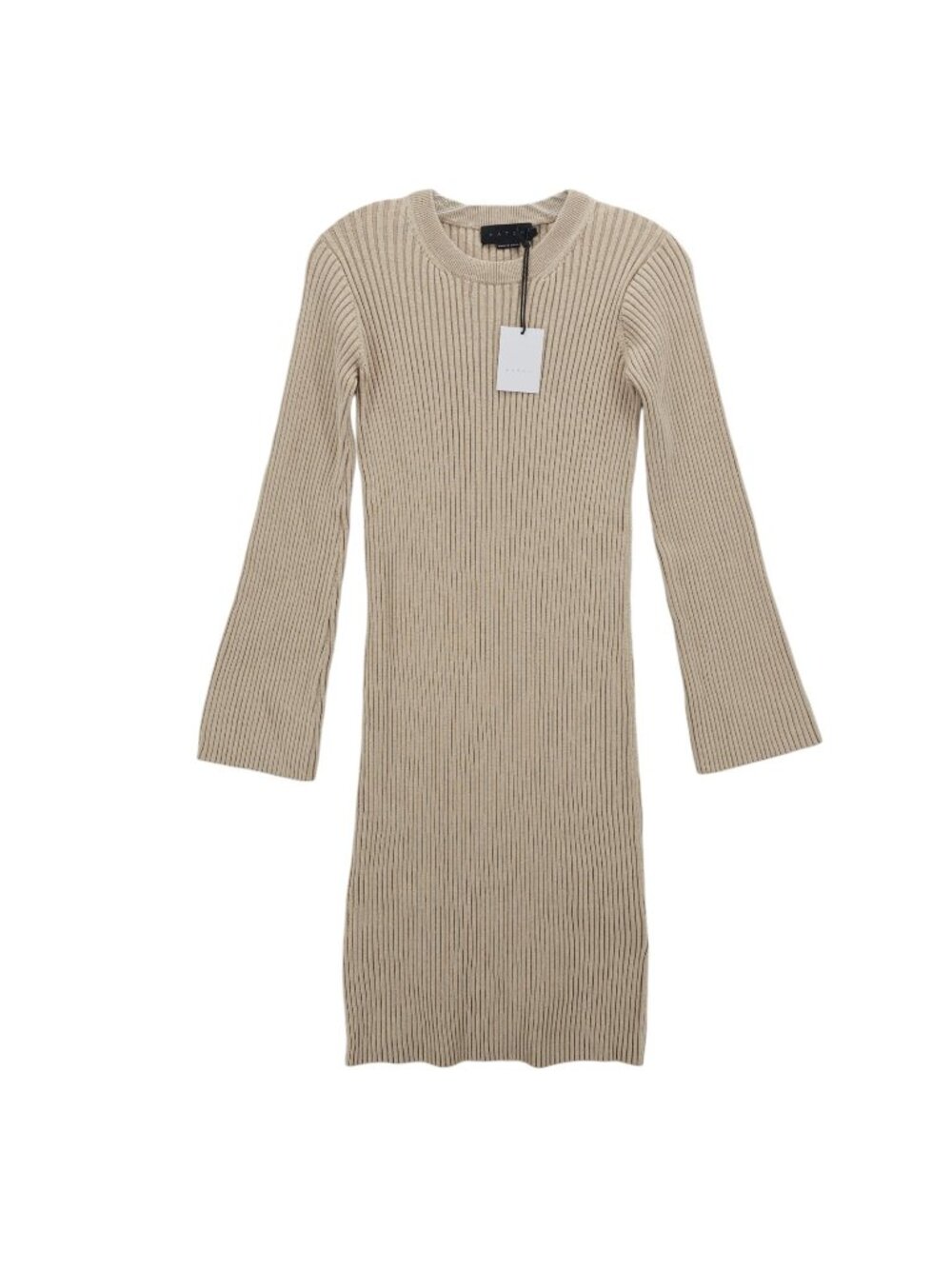 NWT HATCH Maternity Lydia Sweater Dress Cotton Cashmere Ribbed Size 1 SMALL